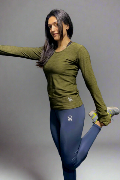Navy Blue Leggings