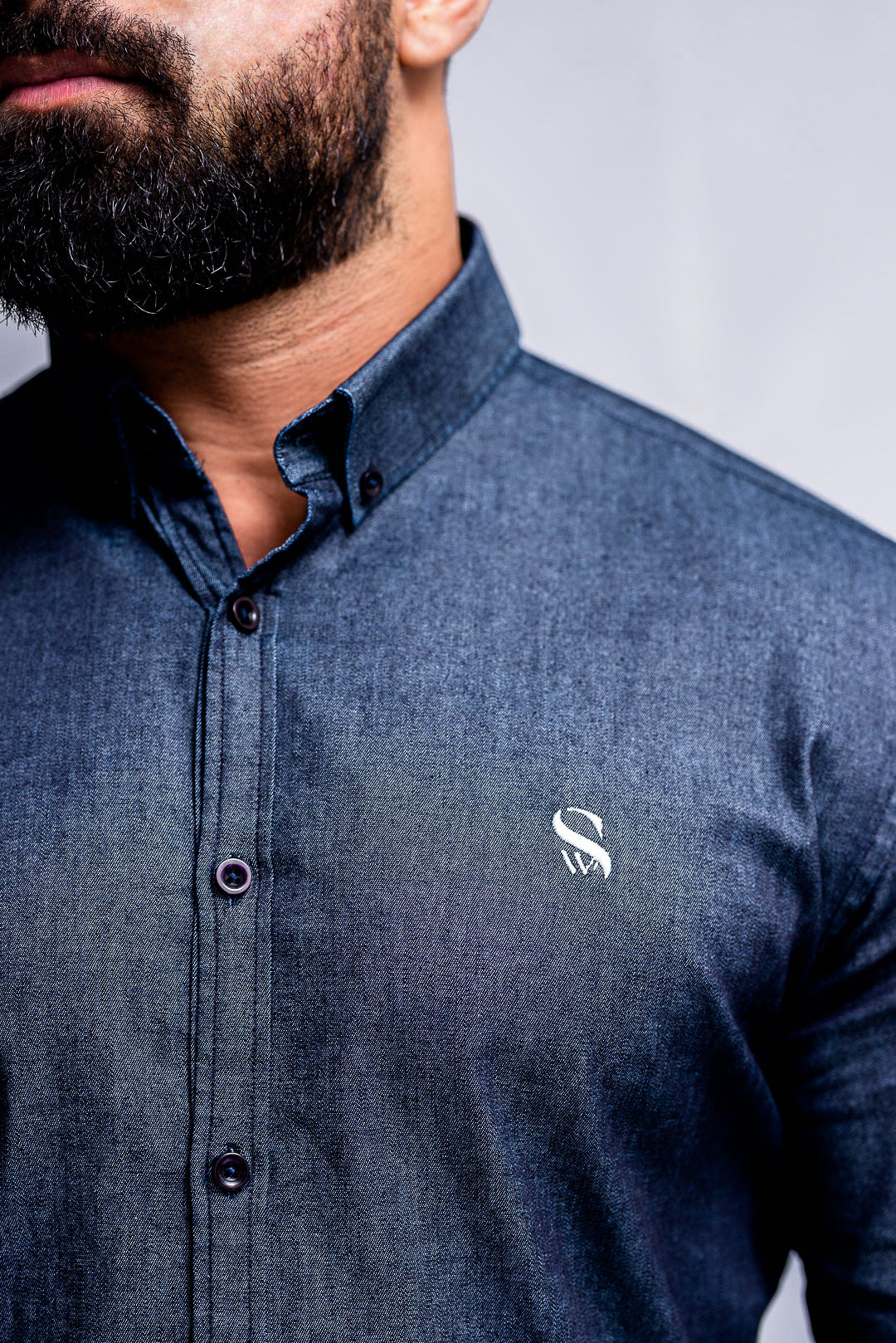 Dark Sumbo Sigil Denim Shirt
