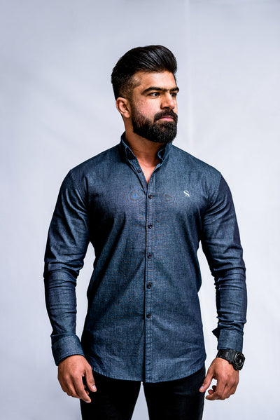 Dark Sumbo Sigil Denim Shirt