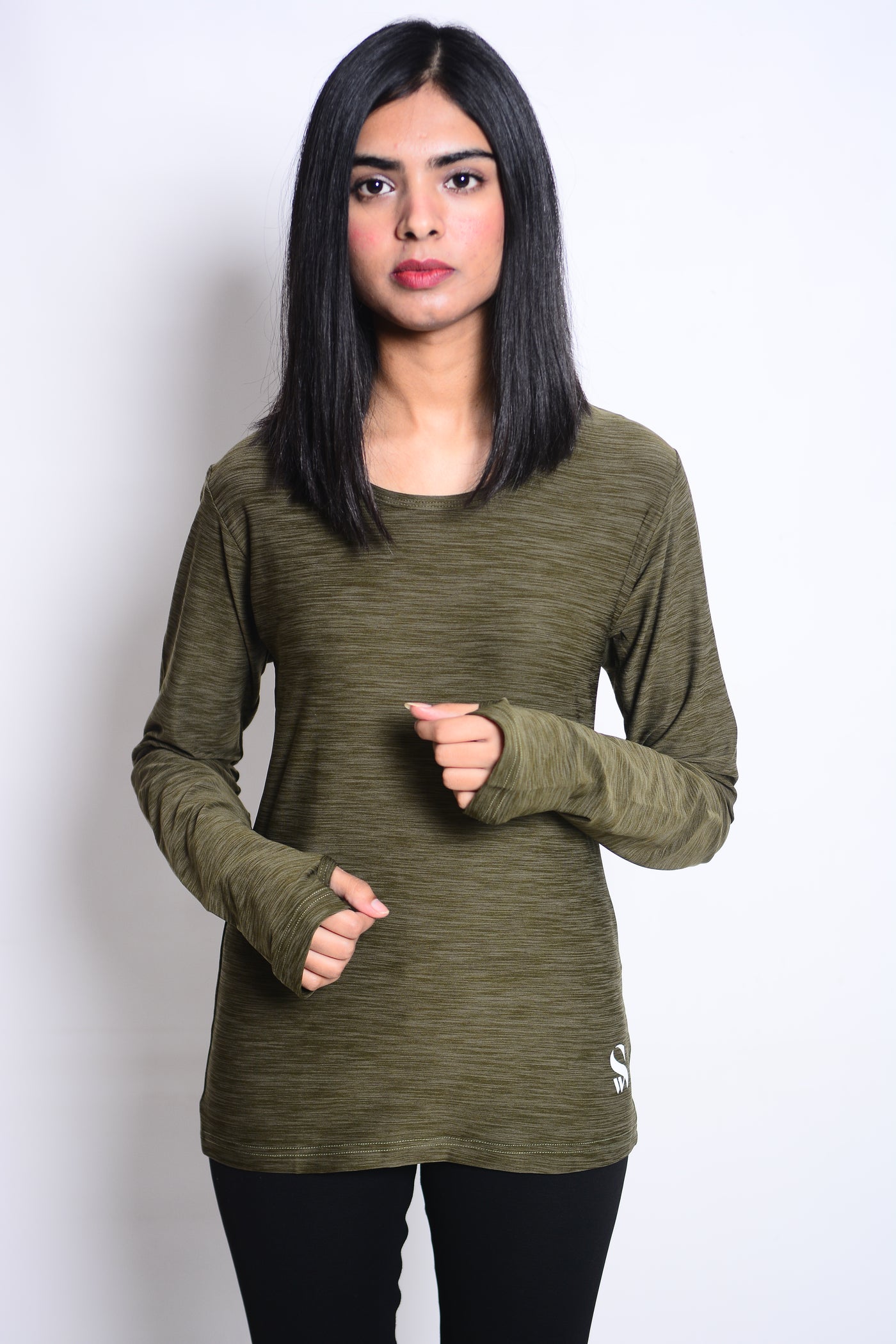 Ever Olive green full Sleeves
