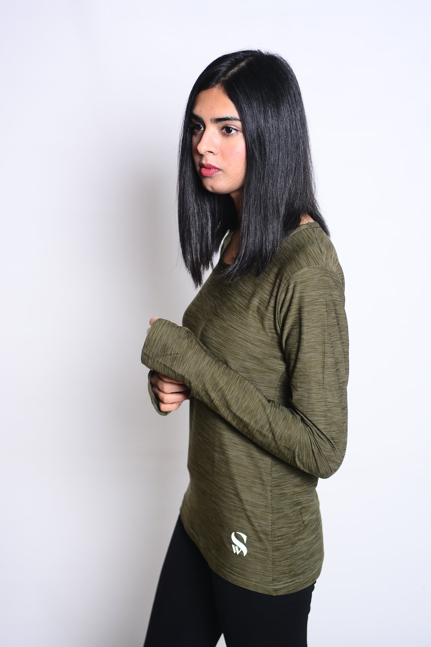 Ever Olive green full Sleeves