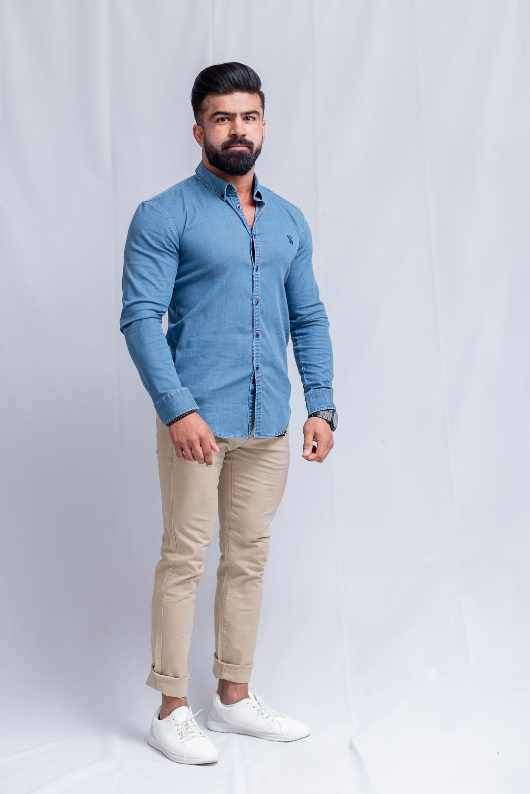 Light Sumbo Sigil Denim Shirt