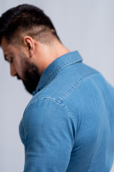 Light Sumbo Sigil Denim Shirt