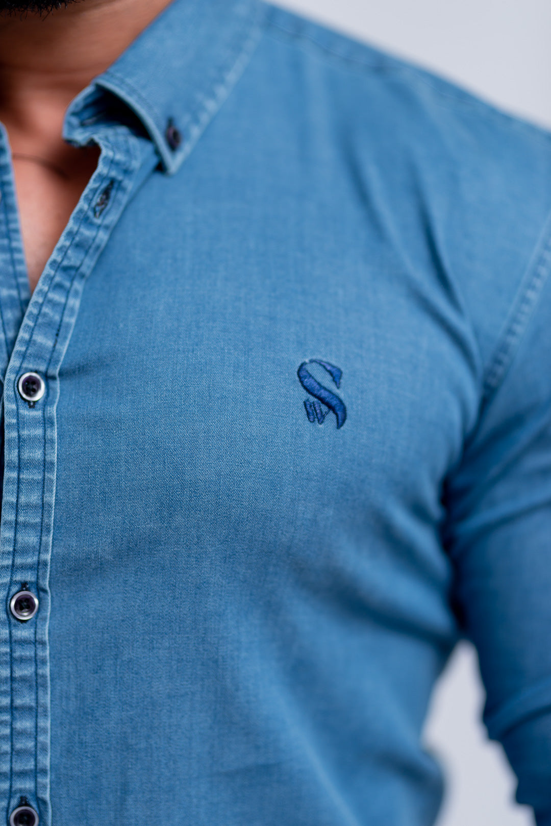 Light Sumbo Sigil Denim Shirt