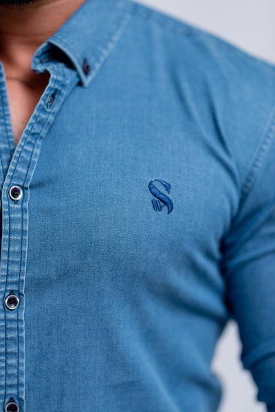 Light Sumbo Sigil Denim Shirt