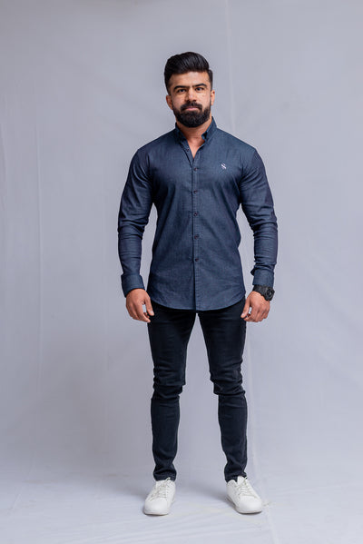 Dark Sumbo Sigil Denim Shirt
